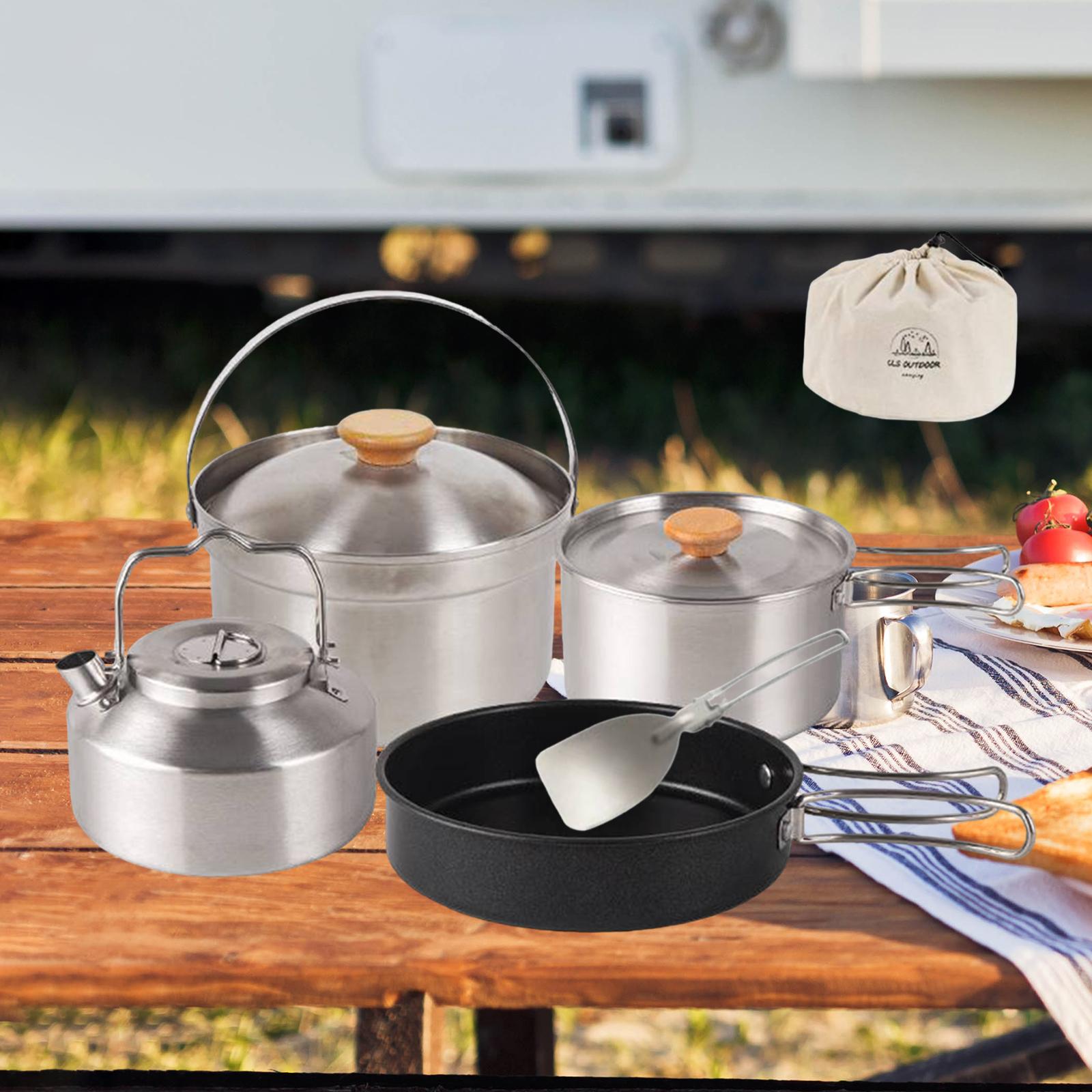 Camping Cooking Frying Pan - Panelas de acampamento, equipamento de cozinha