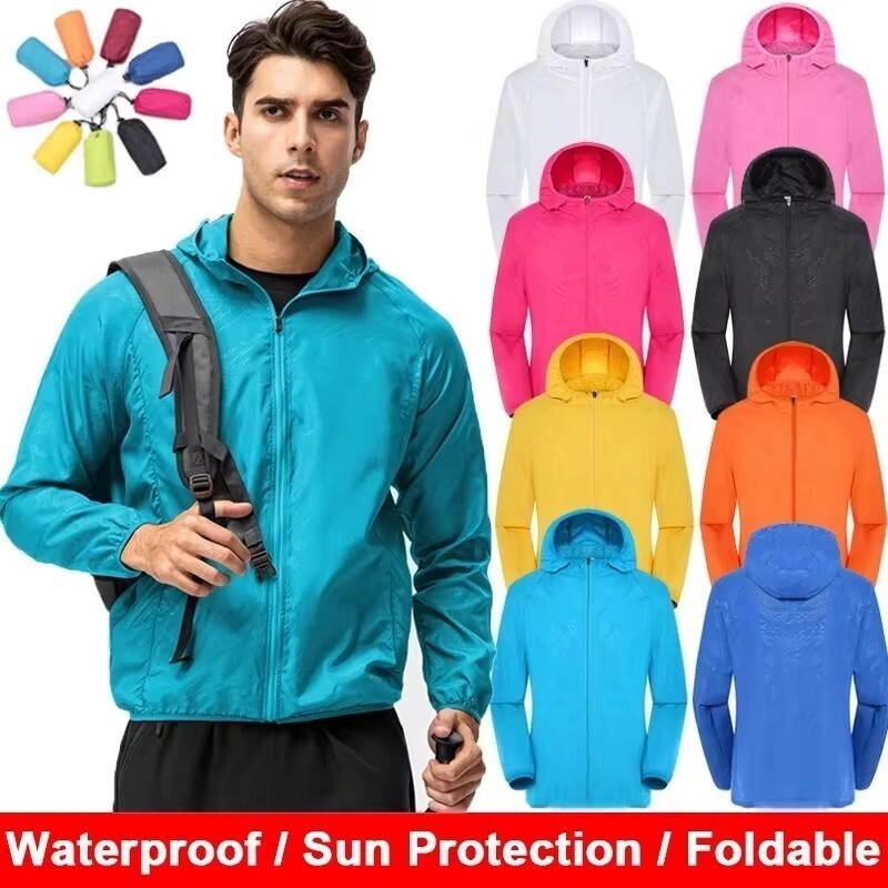 Camping Cooking Windbreak - Jaqueta Impermeável Unissex Corta-Vento Feminina com