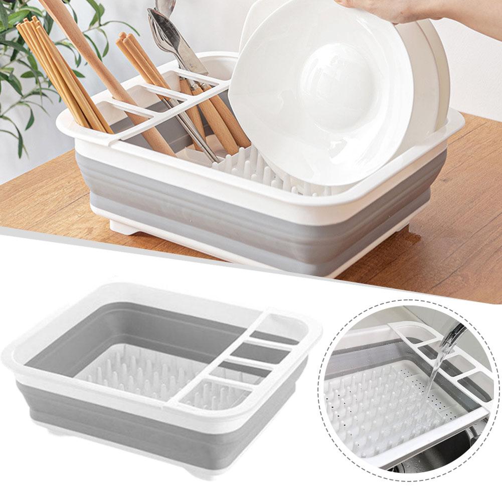 Camping Cooking Rack - Escorredor de Louça Dobrável, Organizador de