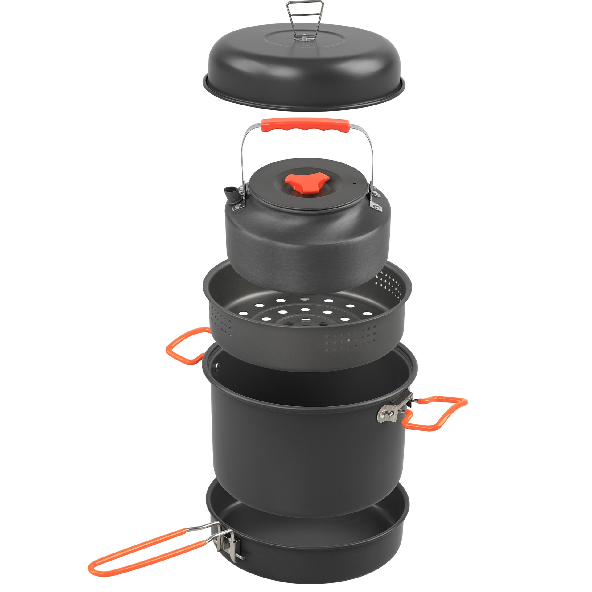 Camping Cooking Frying Pan - Conjunto de panelas ao ar livre,