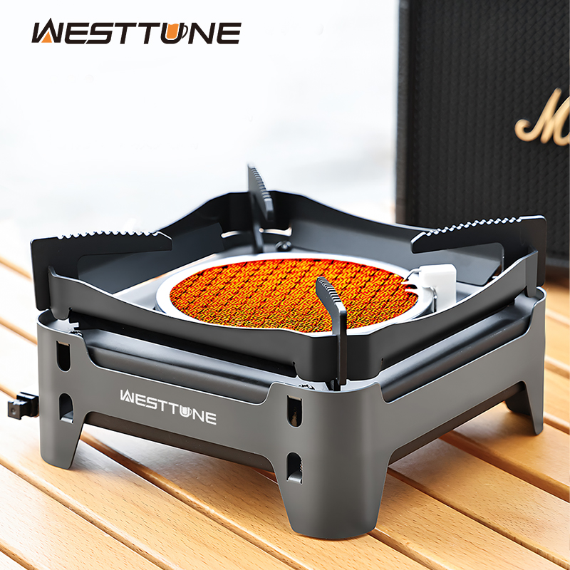 Camping Cooking Gadgets - Westtune fogão de combustão infravermelho ao
