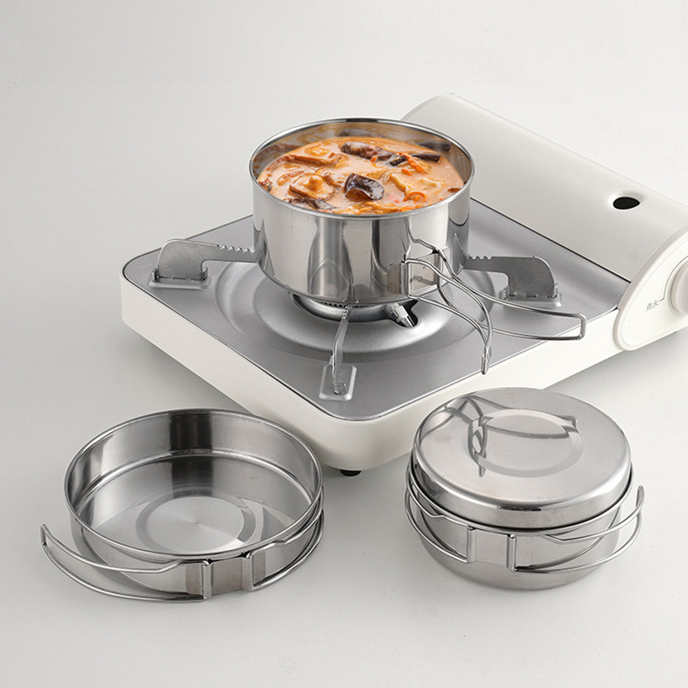 Conjunto de Utensílios de Cozi - Camping Cooking Frying Pan avaliação e preço