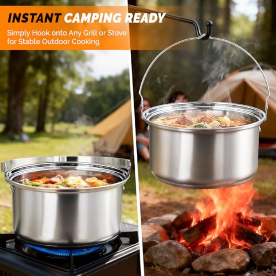 Conjunto de Utensílios de Cozi - Camping Cooking Mess Kit avaliação e preço
