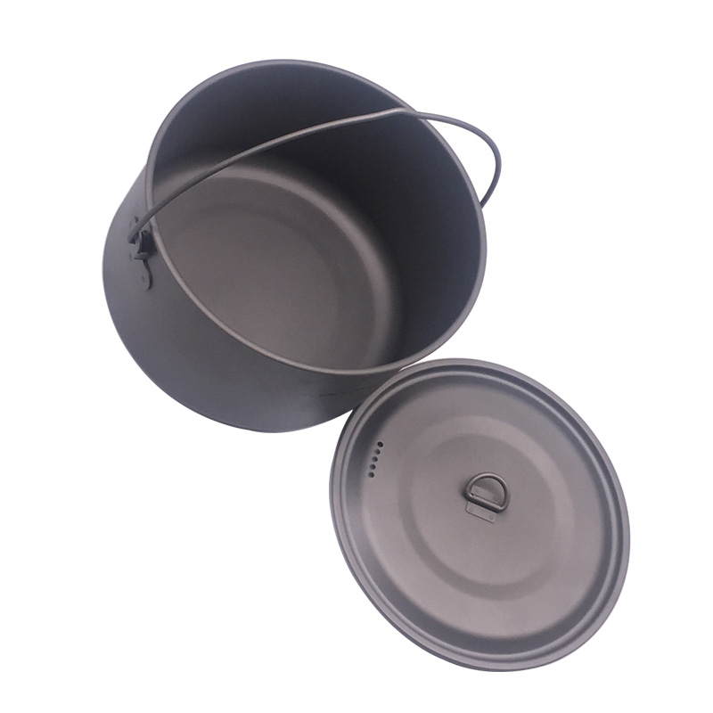 FLAME'S CREED 1100 ml 1950 ml  - Camping Cooking Frying Pan avaliação e preço