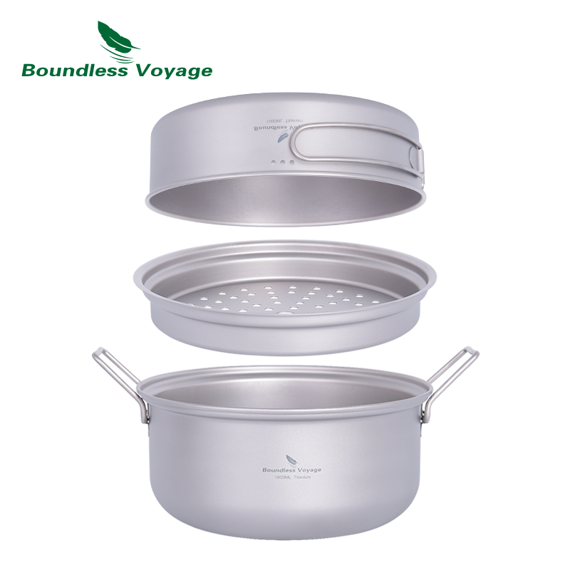 Boundless voyage titânio panel - Camping Cooking Frying Pan avaliação e preço