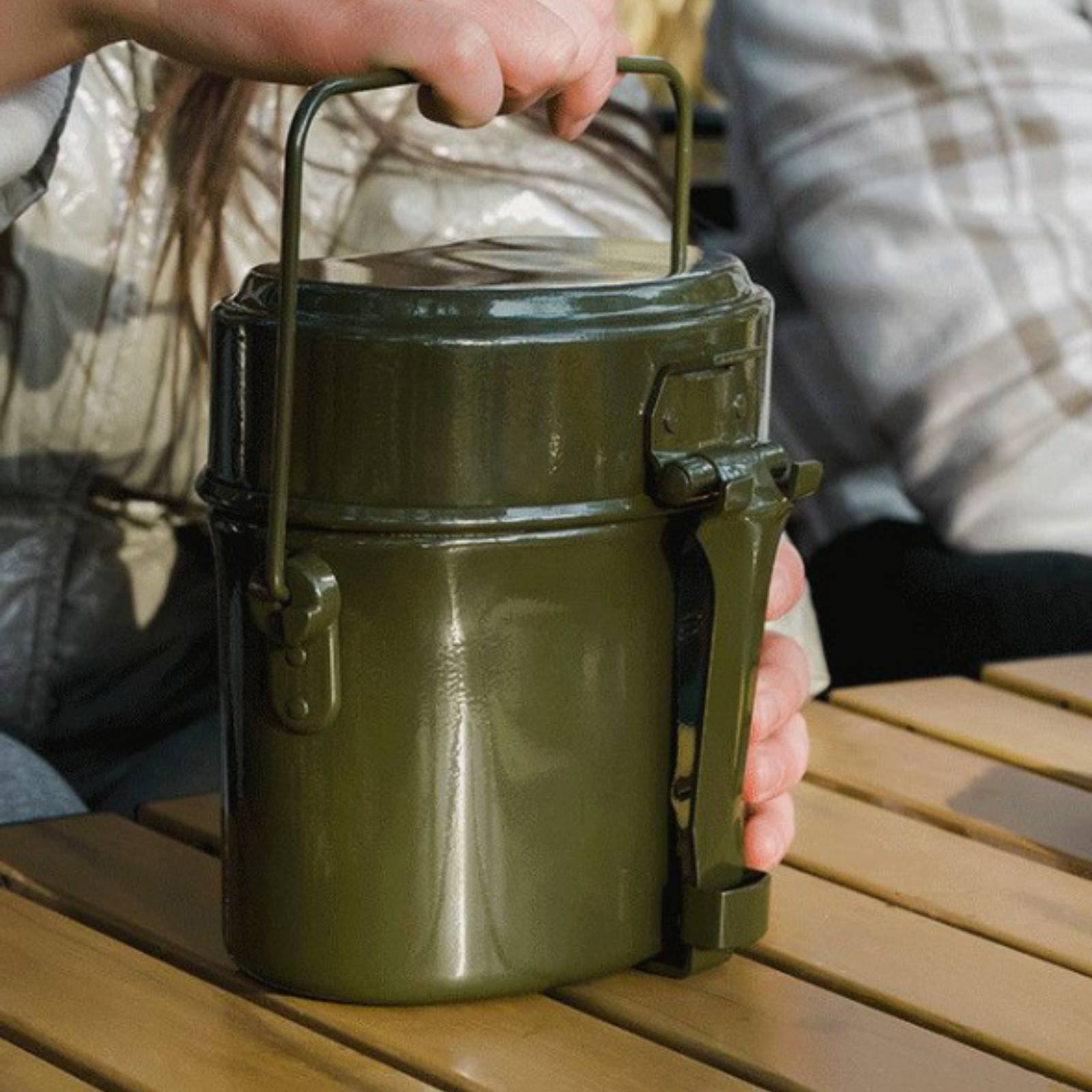 Conjunto de Cozinha para Campi - Camping Cooking Mess Kit avaliação e preço