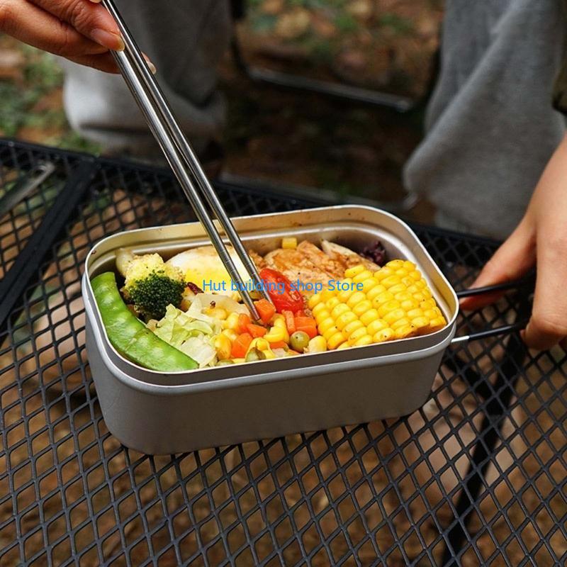 T21C 800ml lancheira alumínio  - Japanese Camping Cooking avaliação e preço