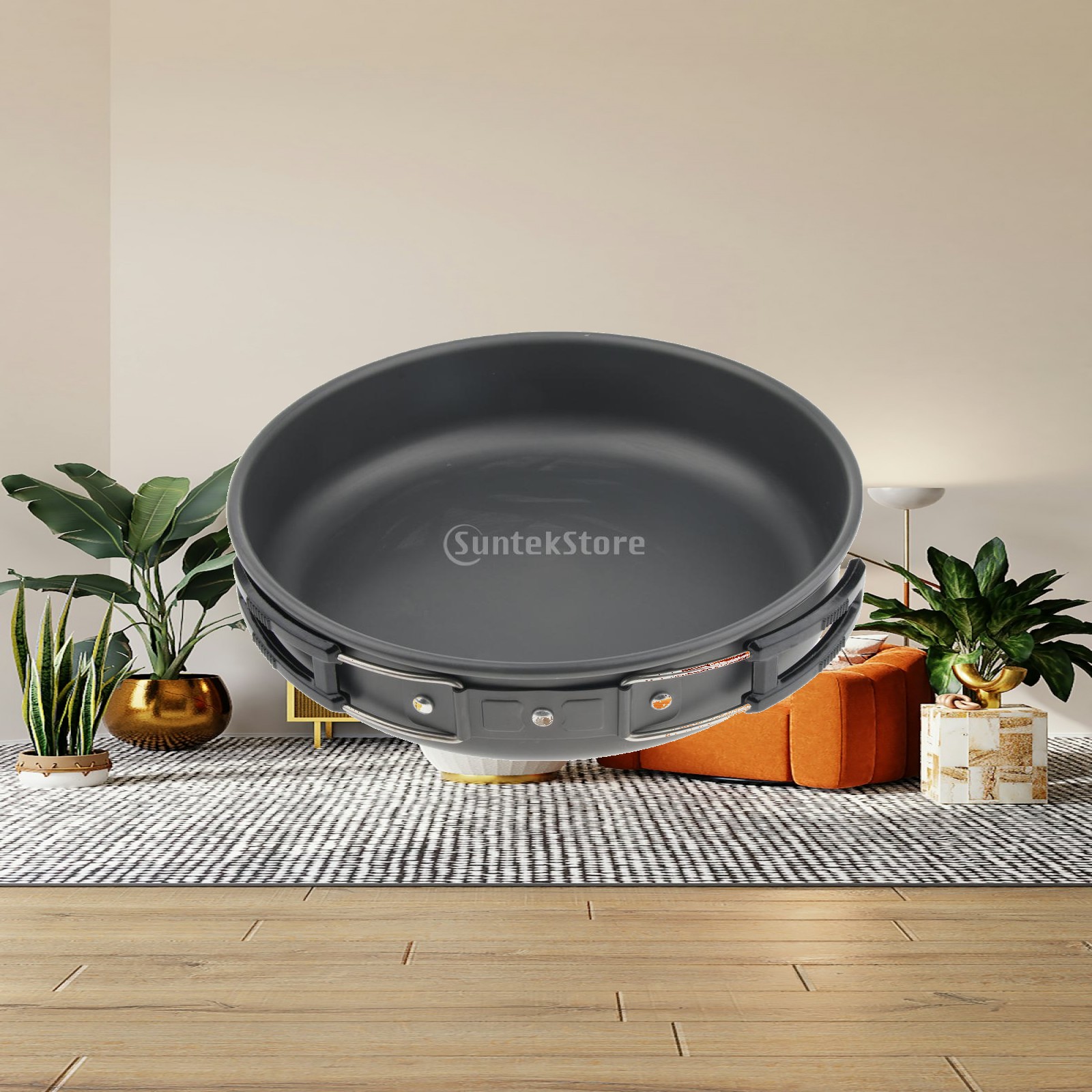 Panela de Camping de Alumínio  - Camping Cooking Frying Pan avaliação e preço