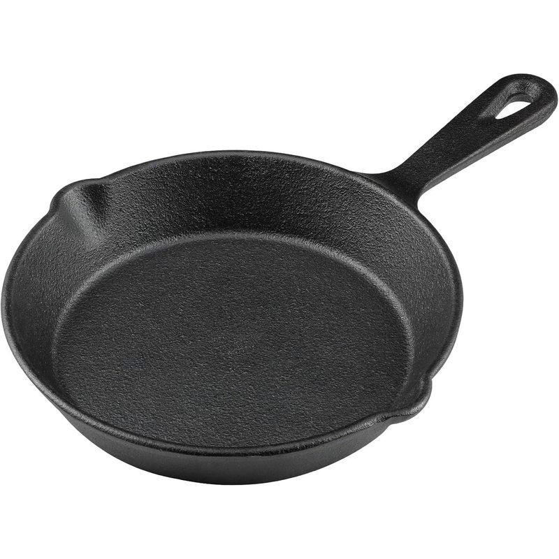 Panela de Ferro Fundido de 6 P - Camping Cooking Frying Pan avaliação e preço
