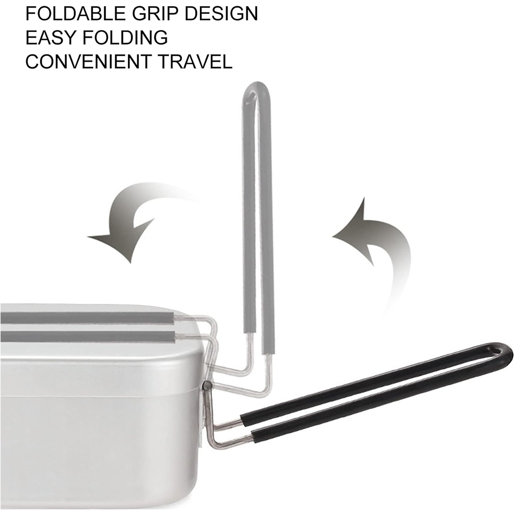 Lancheiras de alumínio 800ml,  - Camping Outdoor Cooking Equipment avaliação e preço