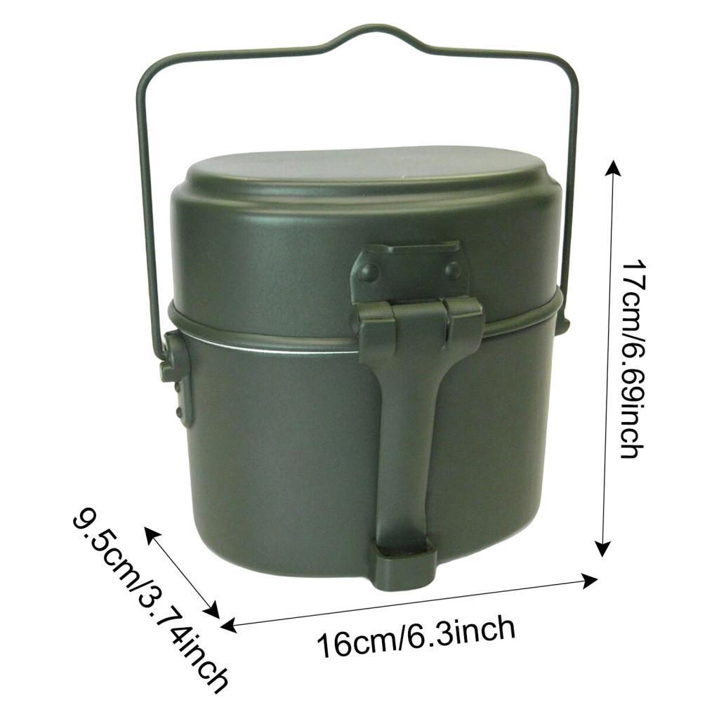 Conjunto de Panelas para Cozin - Camping Cooking Mess Kit avaliação e preço