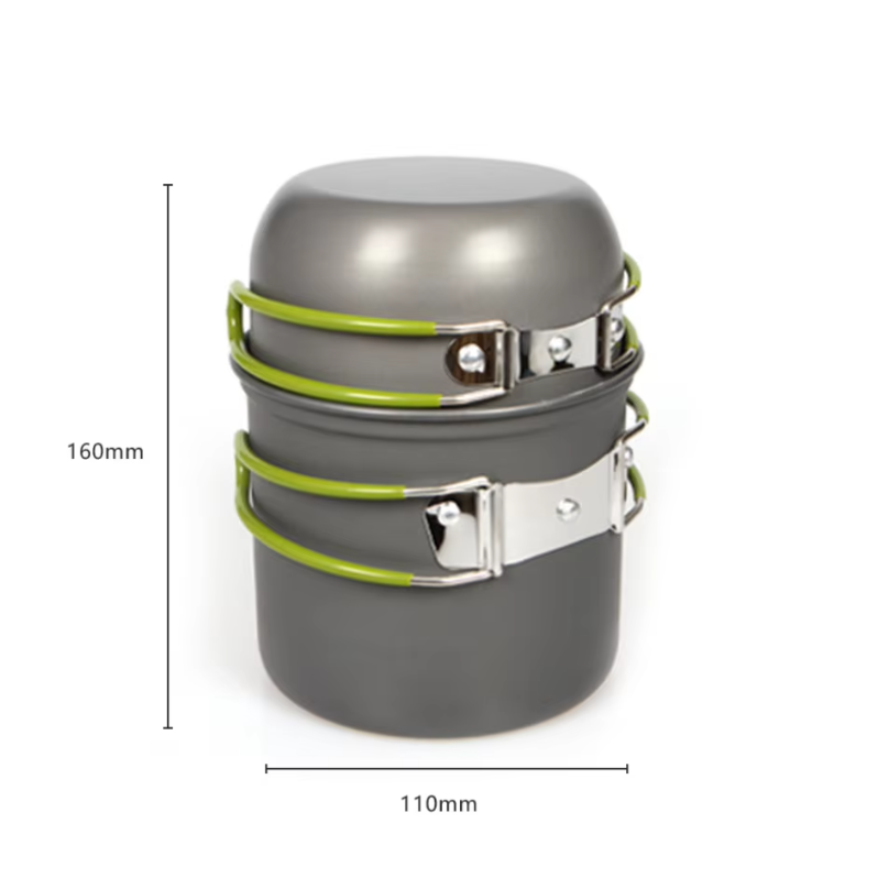 Conjunto de Panelas Ultraleves - Camping Cooking Mess Kit avaliação e preço