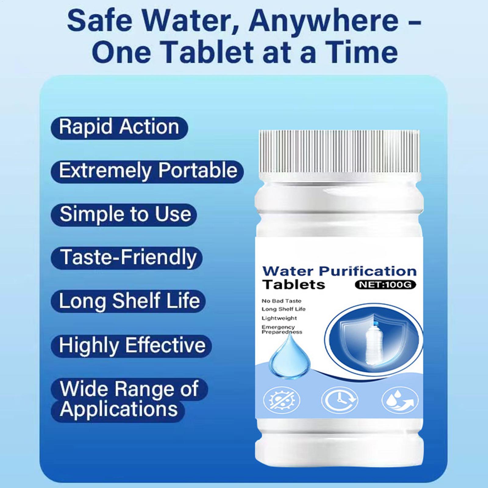 Tabletes de Purificação de Águ - Water Purification Tablet avaliação e preço