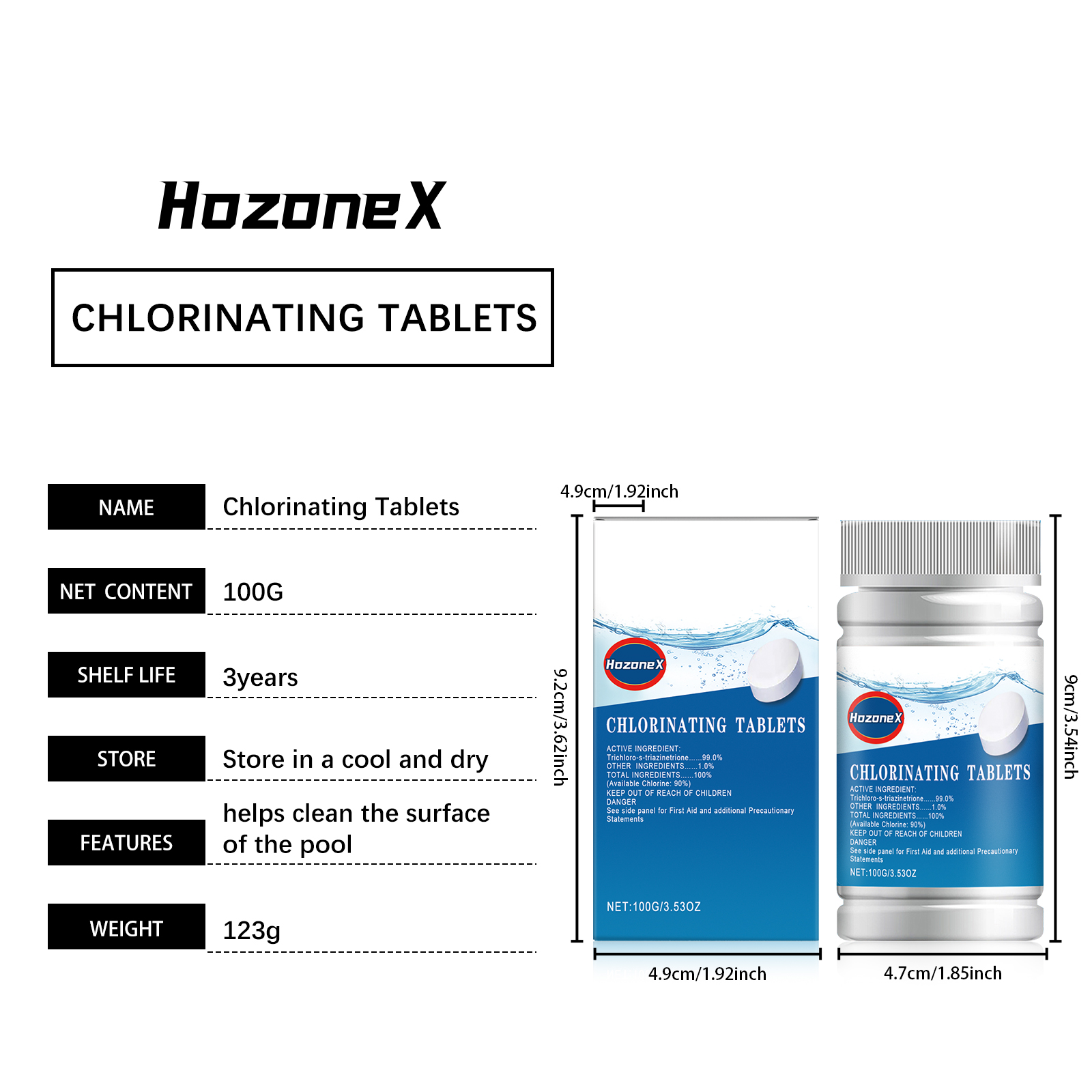 Tabletes Efervescentes para Li - Water Purification Tablet avaliação e preço