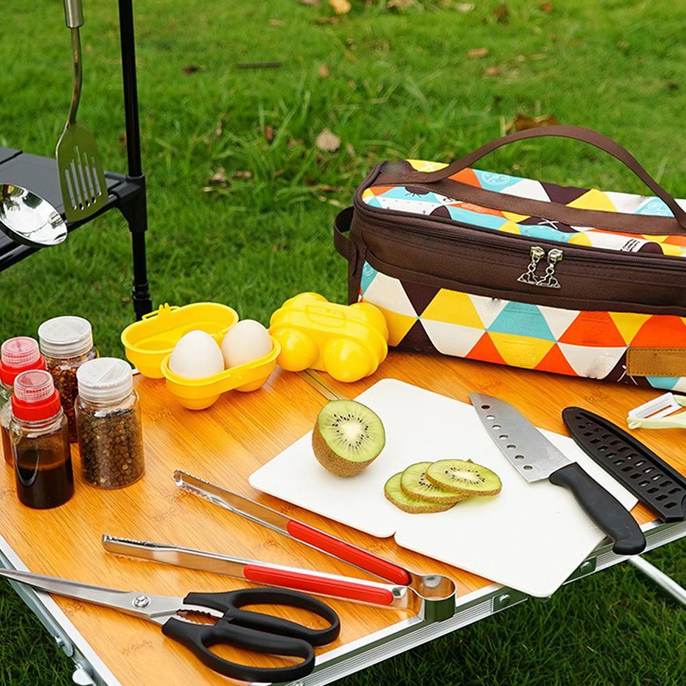 Portable Plastic Egg Storage B - Camping Cooking Rack avaliação e preço