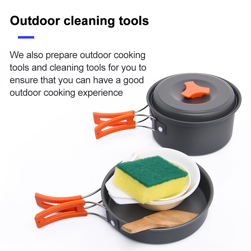 Widesea conjunto de panelas pa - Camping Cooking Gadgets avaliação e preço