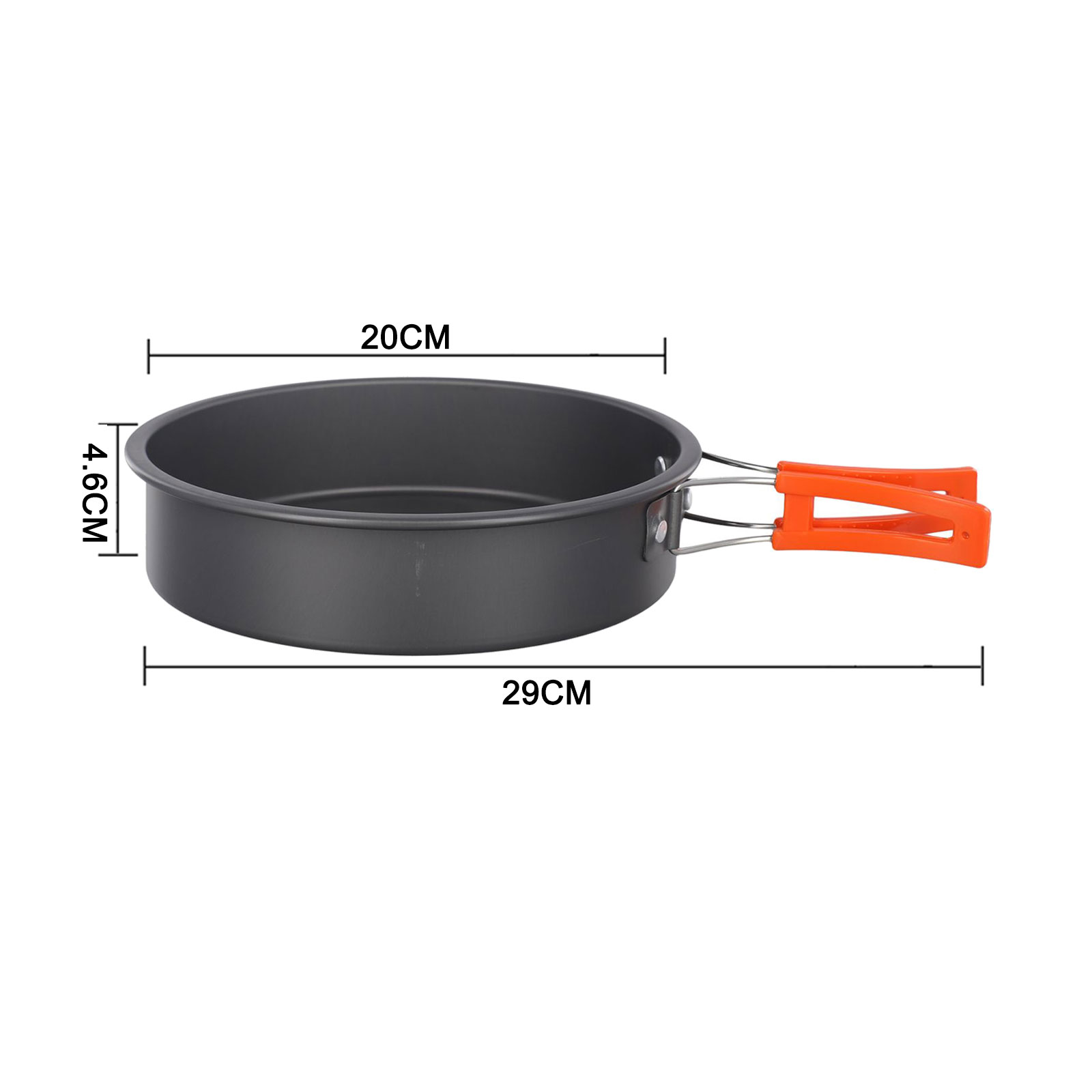 Panela de Fritura de Alumina q - Camping Cooking Frying Pan avaliação e preço