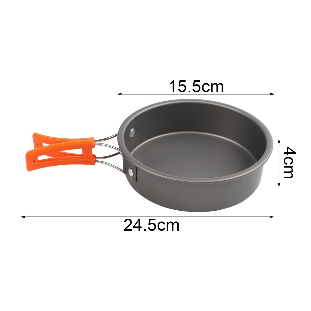 Panela de Fritura de Alumina q - Camping Cooking Frying Pan avaliação e preço