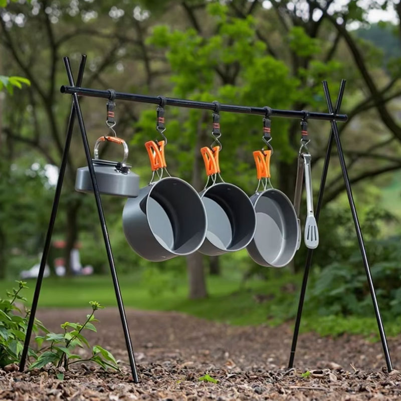 Conjunto de Panelas de Alumíni - Camping Cooking Mess Kit avaliação e preço