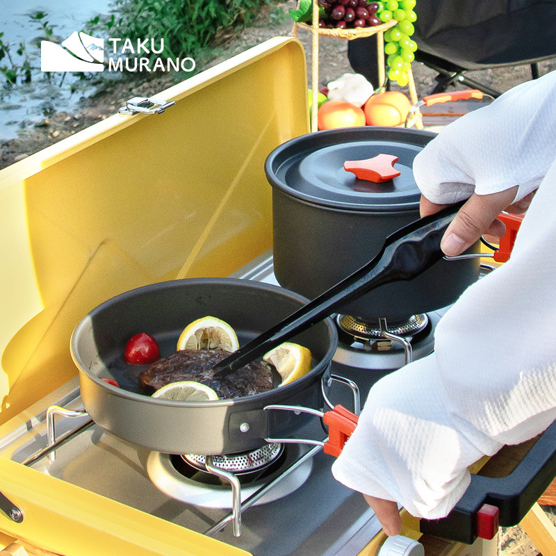 Conjunto de utensílios de cozi - Camping Cooking Rack avaliação e preço