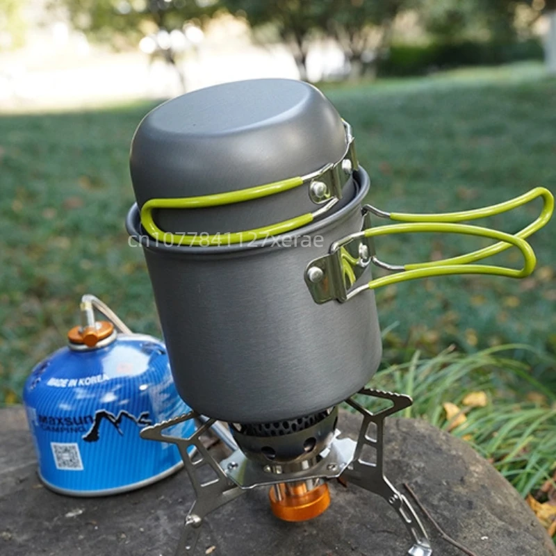 Casa ao ar livre portátil de a - Camping Cooking Mess Kit avaliação e preço