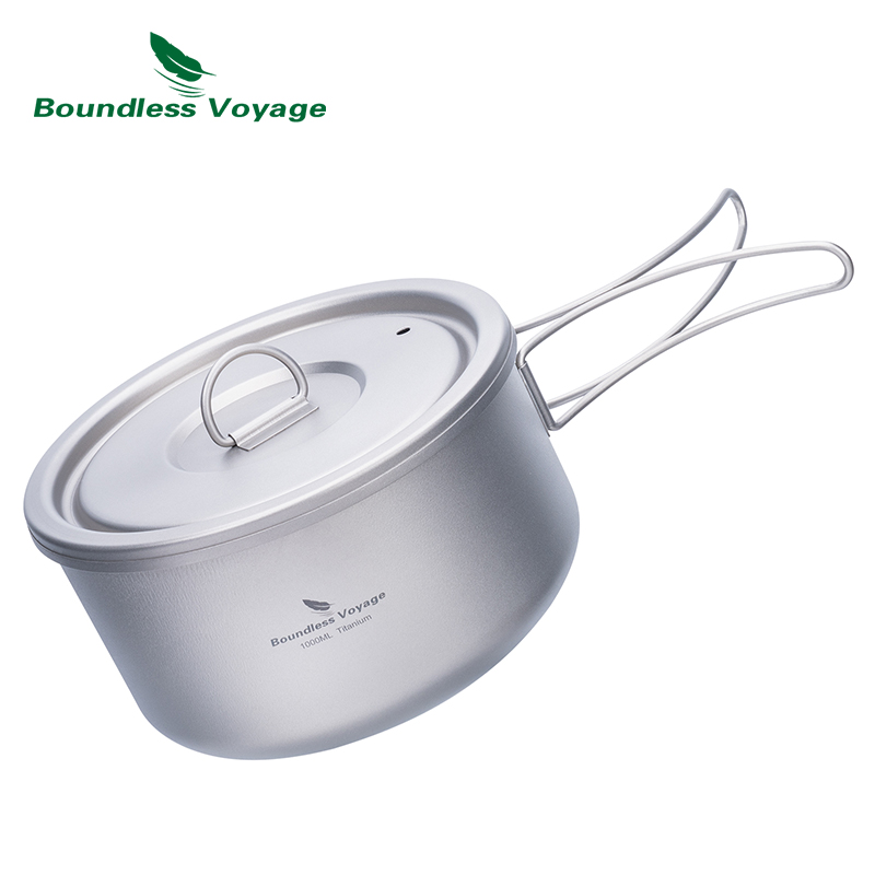 Pote de acampamento de titânio - Camping Cooking Gadgets avaliação e preço