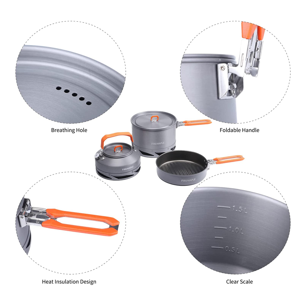 Fire Maple-Camping Panelas, Ut - Camping Cooking Gadgets avaliação e preço