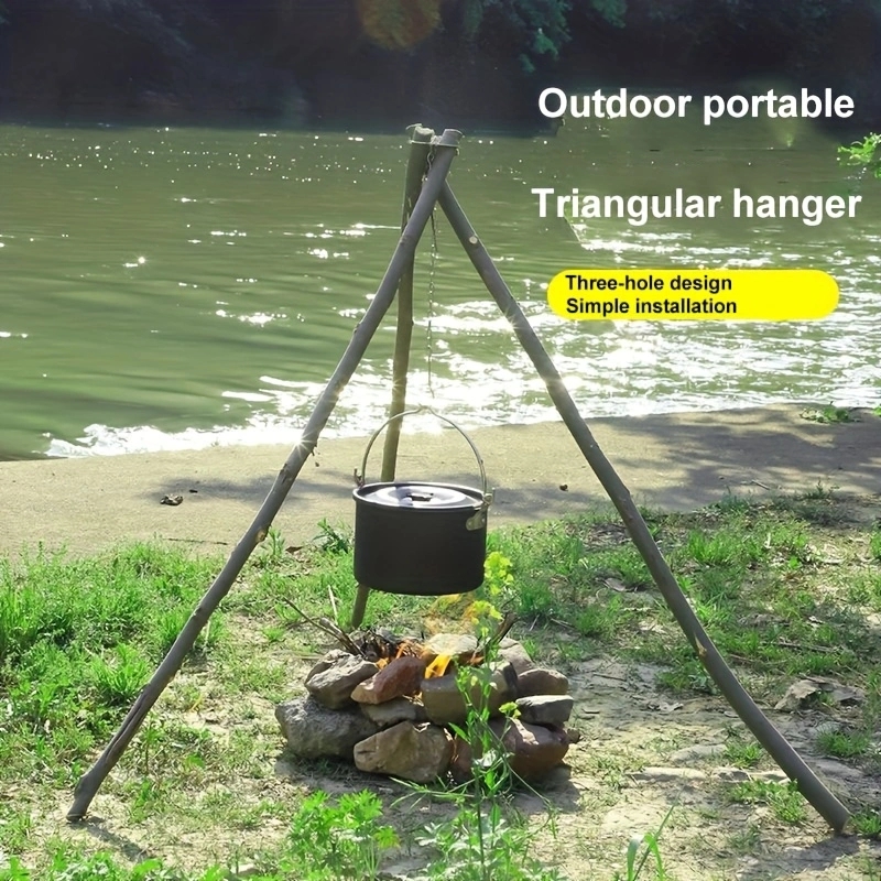 1 Conjunto de Utensílios de Co - Camping Cooking Rack avaliação e preço