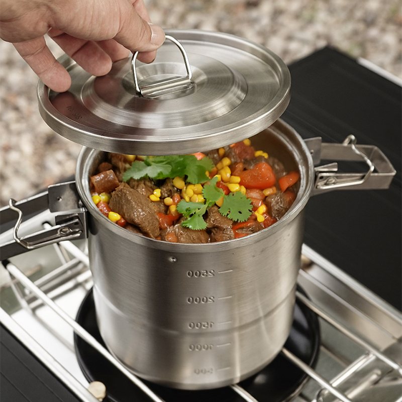 Conjunto de Cozinha ao Ar Livr - Camping Cooking Mess Kit avaliação e preço