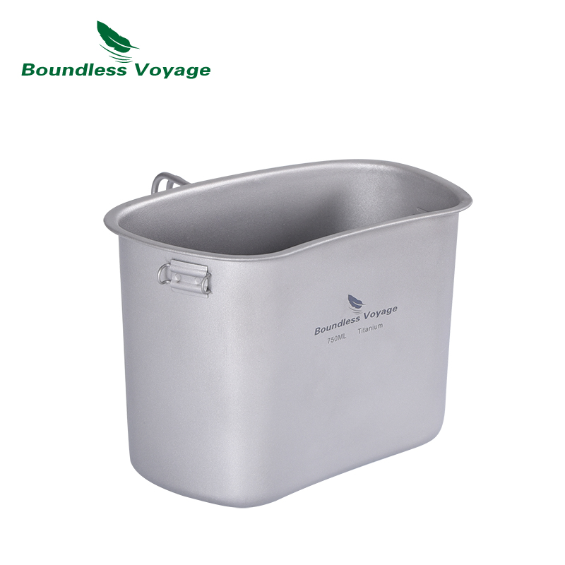 Boundless viagem titânio canti - Camping Cooking Mess Kit avaliação e preço
