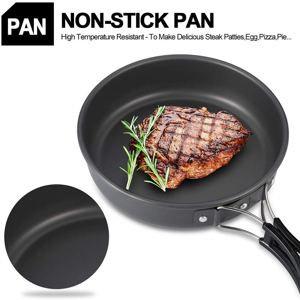 Conjunto de Utensílios de Cozi - Camping Outdoor Cooking Equipment avaliação e preço