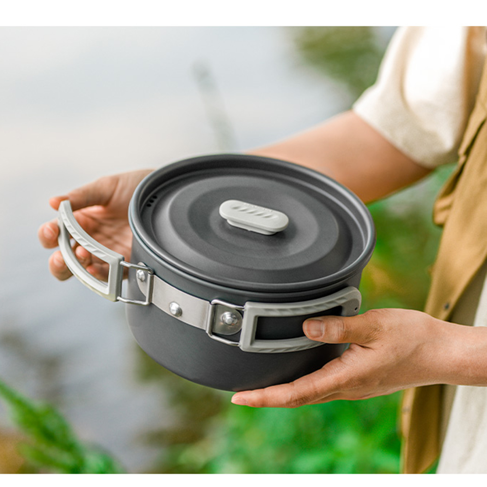 Naturehike conjunto de panelas - Camping Cooking Frying Pan avaliação e preço
